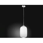 Lampadari moderni bianchi di vetro compatibile con E27 Perenz Illuminazione 