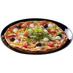 Arc 181754 Piatto Opale Pizza Friends Time, Nero, 32x32x2 cm
