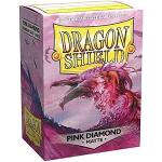 Arcane Tinmen Dragon Shield Sleeves Matte: Pink Diamond Sleeves (Box of 100), AT-11039