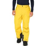 Pantaloni gialli XL da sci per Uomo 