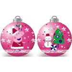 Palle di Natale di plastica Arditex Peppa Pig 
