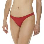 Bikini slip rossi in poliestere per Donna Arena Solid 