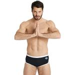 Arena Men's Icons Swim Low Waist Short Solid, Pantaloncino Uomo, Black-White, 50