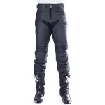 Pantaloni neri XL da moto per Donna Arlen Ness 