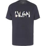 Magliette & T-shirt scontate grigie S di cotone mezza manica con manica corta per Uomo Giorgio Armani Exchange 