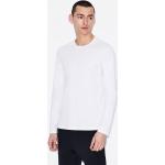 Magliette & T-shirt scontate bianche XS con manica lunga per Uomo Giorgio Armani Exchange 