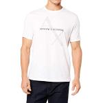Magliette & T-shirt scontate bianche XL di cotone con scollo a V per Uomo Emporio Armani 