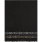 Accessori moda neri di lana per Uomo Giorgio Armani Exchange 