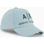 Cappelli sportivi blu di cotone per Uomo Giorgio Armani Exchange 