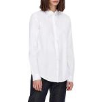ARMANI EXCHANGE Casual & Elegant, Camicia Donna, Bianco (Optic White 1000), S