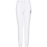 Pantaloni scontati bianchi XL con elastico per Donna Giorgio Armani Exchange 