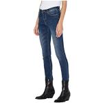 Jeans skinny indaco in denim per Donna Giorgio Armani Exchange 