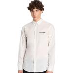 Magliette & T-shirt Regular Fit scontate bianche S di cotone Bio per Uomo Giorgio Armani Exchange 