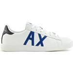Sneakers larghezza A casual bianche numero 40,5 impermeabili per Uomo Giorgio Armani Exchange 