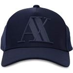 Cappellini blu di gomma per Uomo Giorgio Armani Exchange 