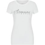 Magliette & T-shirt bianche XS mezza manica con manica corta per Donna Giorgio Armani Exchange 