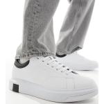 Sneakers stringate larghezza E bianche numero 43 antiscivolo Giorgio Armani Exchange 