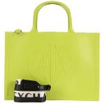 Shopping bags di gomma tinta unita per Donna Giorgio Armani Exchange 