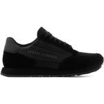 Sneakers larghezza A scontate nere numero 40,5 per Uomo Giorgio Armani Exchange 