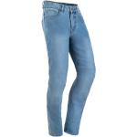 Jeans urban azzurri di cotone da moto 