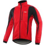 Vestiti ed accessori rossi XL softshell antivento impermeabili traspiranti da ciclismo per Uomo 