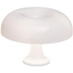 Lampade da tavolo design bianche in policarbonato compatibile con E14 Artemide 