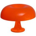 Lampade da tavolo design arancioni in policarbonato compatibile con E14 Artemide 