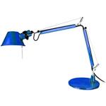 Lampade da tavolo design blu compatibile con E14 Artemide Tolomeo 