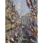 Quadri a tema Parigi con città Claude Monet 