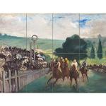 Poster a tema cavalli Edouard Manet 