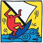 Quadri multicolore in MDF Artopweb Keith Haring 