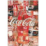 Artopweb TW21559 Coca-Cola Patchwork Decorative Pa