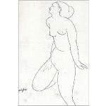 ArtPlaza Modigliani Amedeo-Standing Nude Pannello