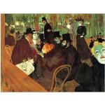 Poster rossi Toulouse Lautrec 