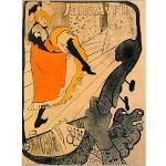 ArtPlaza Toulouse-Lautrec Jane Avril Pannello Deco