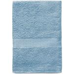 Asciugamani azzurri sostenibili da bagno Gabel 