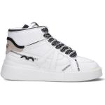 Sneakers bianche numero 39 con tacco da 3 cm a 5 cm per Donna Ash 