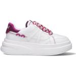 Sneakers rosa numero 38 con tacco da 5 cm a 7 cm per Donna Ash 