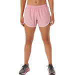 Shorts rosa XS da running per Donna Asics Icon 