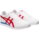 Asics Tiger Runner Sneakers Uomo, bianco rosso, 39.5 EU