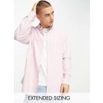 Camicie Oxford scontate rosa L taglie comode per Uomo Asos Design 
