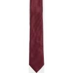 Cravatte slim scontate rosse per Uomo Asos Design 