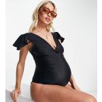 Costumi da bagno neri S con volant per Donna Asos Asos Maternity 