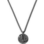 Astro | Collana con segno zodiacale del Capricorno in acciaio inossidabile color argento