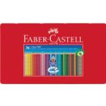 Astuccio Metallo 36 Pastelli Colorati Acquerellabili Color Grip Faber Castell