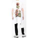 Magliette & T-shirt scontate bianche taglie comode in poliuretano mezza manica con scollo rotondo per Uomo Comme des Garçons 