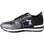 Sneakers larghezza E multicolore numero 38 con stringhe per Donna Atlantic stars 