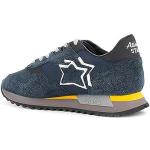 Sneakers larghezza E casual blu numero 41 con stringhe per Uomo Atlantic stars 