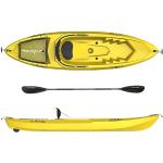 ATLANTIS Kayak-Canoa Ocean Giallo- cm 266 sit on top, pagaia inclusa, per utilizzo in mare, lago e fiume