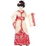 Costumi rossi XL da geisha per Donna Atosa 